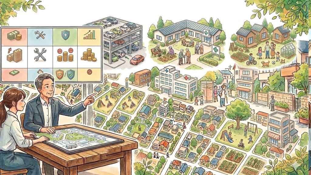 複数用途を比較するイメージ